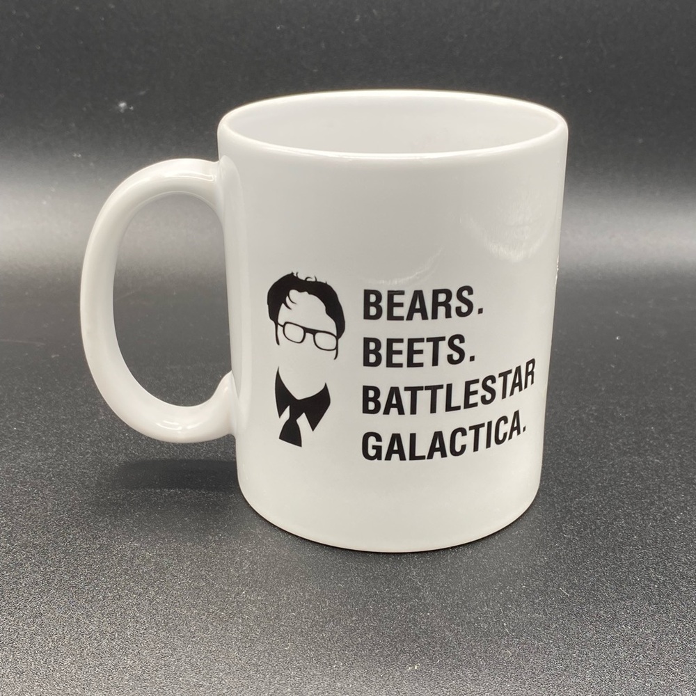 The Office Bears! Beets! Battlestar Galactica! Ceramic Mug